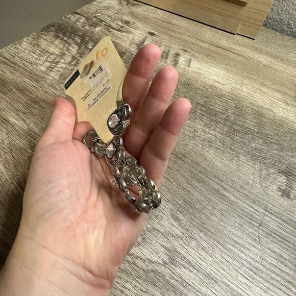 Rion Heart Rhinestone Jeweled Women’s Bracelet New NWT Fashion Jewelry - Picture 5 of 5